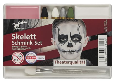Jofrika 747842 Schminkset, Skelett, 22g