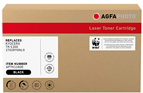AgfaPhoto APTK1160E passend für Kyocera P2040DN Toner schwarz kompatibel zu TK1160 7200 Seiten