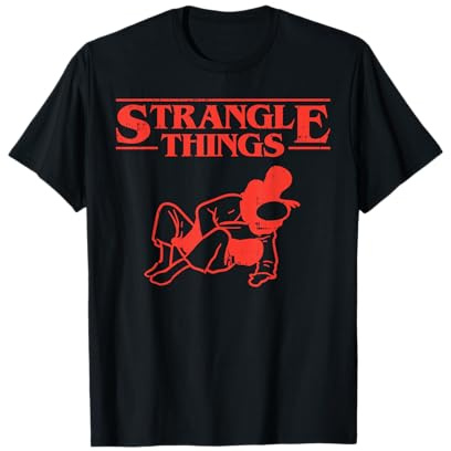 Strangle Things Funny Brazilian Jiu Jitsu Martial Arts Gift T-Shirt