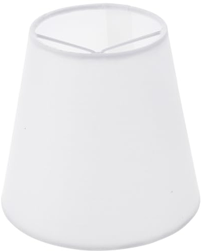 HOMSFOU Pantalla De Lámpara Con Clip Para Bombilla Pequeña Accesorio De Pantalla Para Lámparas De Mesa Y De Pie Fácil Instalación Ideal Para Cocina Dormitorio Y Sala De Estar