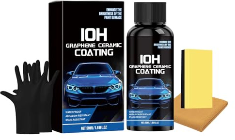 Revêtement Céramique – Vernis Pour Voiture, Antirouille | Revêtement Cristallin De Remplissage Contre Les Micro-rayures, Mastic Céramique Pour Le Polissage Automobile Et La Protection De La Peinture D