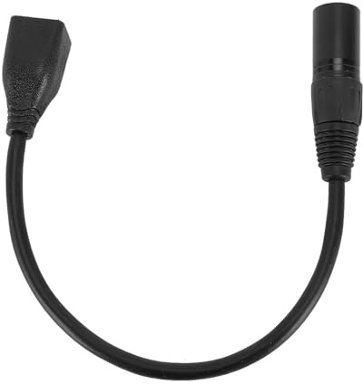 lyrlody Adaptateurs XLR 5 Broches vers RJ45, qualité Sonore HiFi Câble XLR Mâle vers RJ45 Femelle pour Série de Contrôleurs CON