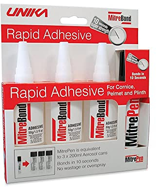 MitrePen SuperGlue Activator and Adhesive Pack