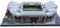 Zeye 3D Puzzle Old Trafford Manchester United Stadium, Realistic Style, 1000 Pieces, 1 Count, 1 Set, 1 Item, 1 Puzzle, 1 Package, 1 Content, 8 Years and Up