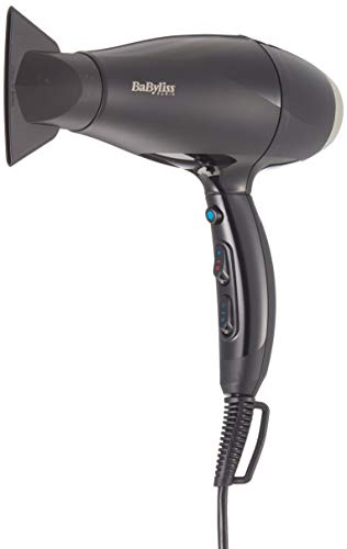 BaByliss Super Pro 2300 W Hair Dryer, 2300 W, Black, Portable, Lightweight
