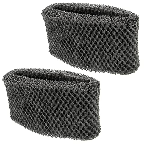 vhbw 2x Filter kompatibel mit Philips HU4811, HU4811/10, HU4803, HU4803/01, HU4801, HU4801/01 Luftbefeuchter - Luftfilter, Vliesfilter, Grau