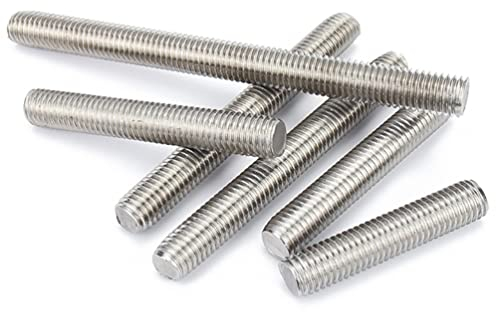 CONPHERON Barra Filettata M10 Perni Filettati Senza Testa in Acciaio Inox,M10×100mm, 2 pcs