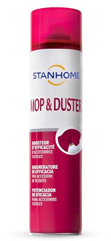 Stanhome Mop Duster Limpia polvo - Retrasa la acumulación de polvo, complemento potenciador para plumeros y mopas quitapolvo (400ml) (1)
