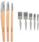 Harris Seriously Good Fitch Paint Brushes Pack Of 3 Cutting In & Control Hobby & Craft 0.5, 0.75, 1 & Essentials Walls & Ceilings Paint Brush Set | Pack of 5 | 0.5, 1, 1.5, 2