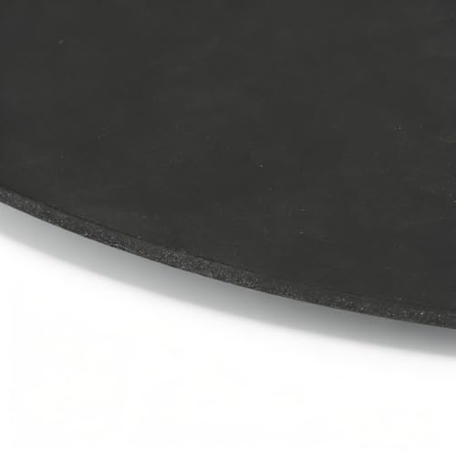 Skivbordsmatta, Gummi 12 Tums Silikon Skivspelare LP Slipmatta, Vibrationsreducering Statiskt Resistent Professionell Vinylskiva för LP-skivspelare