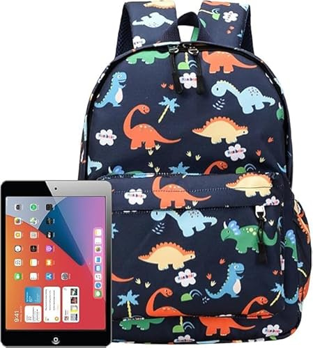 Asheyya Boy Dinosaur Backpack, Little Rucksack for Nursery for 3-6