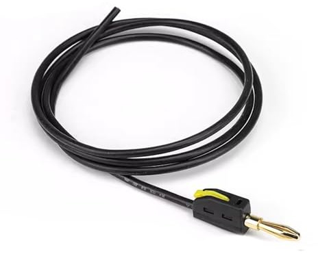 High Voltages Test Cables With 4mm Banana Plugs 100cm Silicone Wire For Multimeters And Electrical Tool Car Maintenance Electrical Test Leads