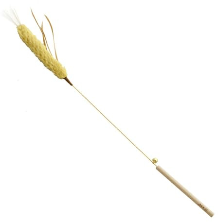 Snorvixre Barra de juguete ajustable para gatos con pajita resistente a la masticación y accesorios coloridos. Juguete para colgantes de gatos