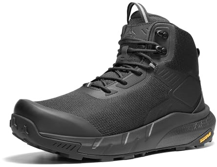 NORTIV 8 Homme Botte Rangers Militaires Imperméables | Chaussures de Combat Tactiques Randonnée, Confortables et Durable