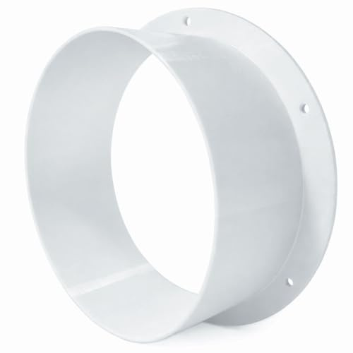 Collier de serrage Bride murale Bride de tuyau Raccord de connexion Tuyau de ventilation Raccord mural Tuyau Air extrait (Ø 200 mm)