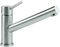 Villeroy & Boch Como Küchenarmatur, Niederdruck, Wasserhahn Küche mit Keramikkartusche und 360° Schwenkbereich, Spültischarmatur wassersparend, Auslauf Höhe 135mm, Edelstahl massiv