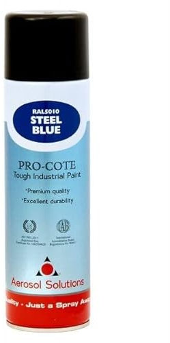 Aerosol Solutions Pro-Cote Steel Blue Spray Paint 500ml