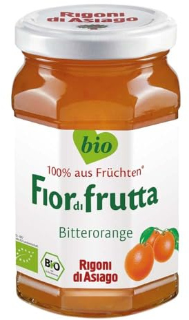 3 × Rigoni di Asiago Fiordifrutta Italian Bitter Orange Marmalade BIO 250g