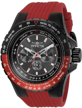 Invicta Aviator Edelstahl Herren Quarzuhrwerk - 50mm