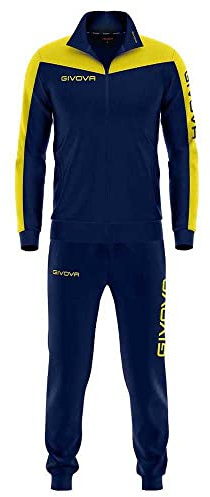 Givova TUTA ROMA TRIACETATO BLU/GIALLO Tg. XL