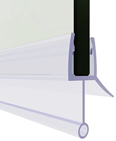 SONNI Goma Mampara Ducha 120cm,Junta Mampara Ducha Baño Bañera Puerta Adecuado para Cristal 6mm 7mm