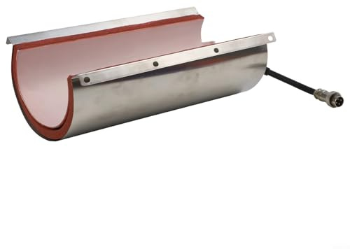 Almohadilla térmica de silicona para máquinas de impresión por sublimación de tazas, piezas de prensa de calor compatibles con acero inoxidable, adecuada para múltiples tamaños de taza y potencia de