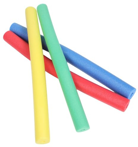 Kisangel Bastoncini da Combattimento in Spugna 4 Pezzi Design Sicuro per Attività di Gruppo e Gioco per Bambini Colore Assortito