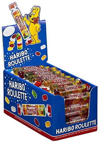 Haribo Roulette 50 Rollen, 1.25 kg