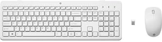HP Teclado y ratón inalámbricos 230 Blanco
