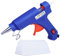 Pistolet à Colle Chaude 20W Bâtons Chauffrage Rapide et Sûr Pistolet à Colle avec 30 Bâtons de Colle 7x150 mm, Anti écoulement pour Réparation,Artisanat,DIY,Maison,Bureau-Bleu Pistolet a Colle