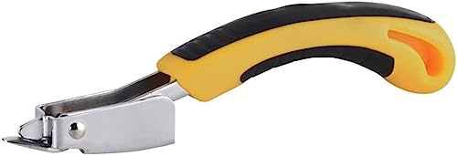 Grapadora Cute Grapadora duradera, grapadora de servicio pesado, grapadora Manual de acero operada por pistola de clavos, grapadora de escritorio grande for aula y oficina Material de Oficina (Color