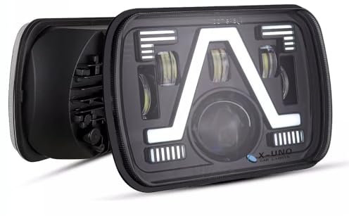 Generisch 1x LED Scheinwerfer mit 3 Funktionen 50W Frontscheinwerfer 12/24V Tagfahrlicht IP67 E9 Prüfzeichen Zusatzscheinwerfer Neu Auto PKW KFZ Motorrad 4x4 Offroad Tuning Landtechnik LKW Traktor