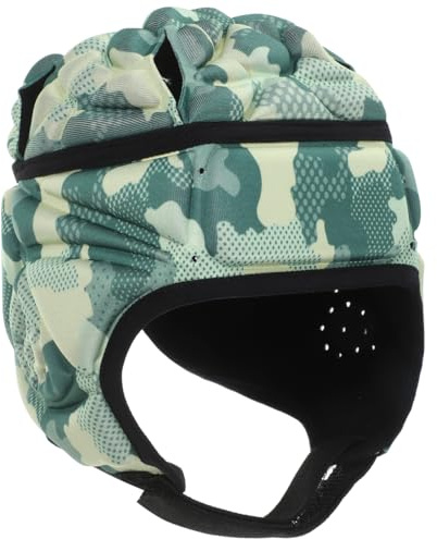 Aboofan Casque De Rugby Camo en Mousse Eva Et Polyester 29.00X21.00X3.80cm