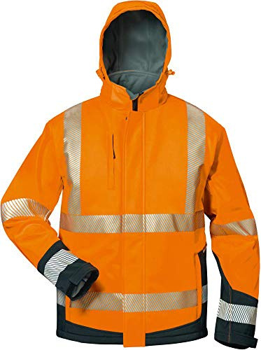 elysee 23436-l Größe groß Lukas Winter softshell-coat – Fluo Orange/Black