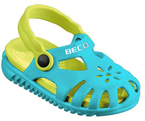 BECO Beco Kinder Sandale, Sandales Bride arrière Mixte Enfant, Bleu (Blau 6), 27 EU