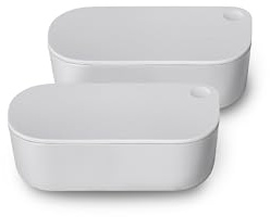 Caraway 2pc Dash Inserts - Dash Ramekins w/Lid - Easy to Store, Non Toxic - Perfect for Sauces, Garnish, & Small Snack or Sides