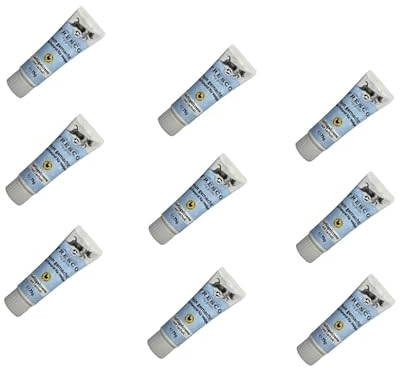 FRESCO Dog Fein Gemacht! Geflügel Leberwurst Hunde Tube | Für Welpen & mit Lachsöl | Gesundes Hundetraining | Premium Hundeleckerli getreidefrei | 9 x 75g | Aus Deutschland