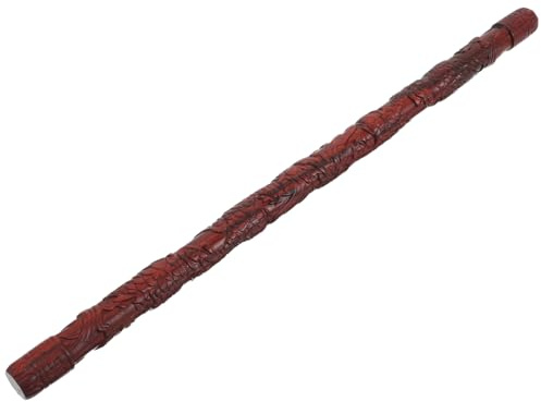 SUPVOX Bastone Tai Chi in Legno di Palissandro 39,5 Cm Intagliato a Mano per Allenamento Fitness Arti Marziali, Bastone Kung Fu Ergonomico per Anziani e Principianti Uso Domestico