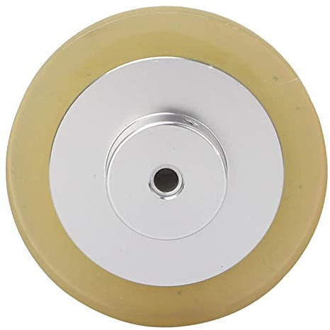 Headerbs Encoder Meter Wheel Rubber Aluminum Alloy Synchronous Wheels with Good Friction for Encoders Various Applications (200)