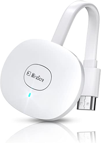 Wireless HDMI Dongle, 4K Wireless HDMI Adapter, Miracast WIFI Display Adapter WiFi Dongle for tv, Stream iPhone/iPad/OS/Mac/Android/Windows/PC to HD TV/Monitor/Projector, Support Miracast Airplay DLNA