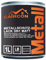 CAIRCON Metallschutzlack MATT 3in1 Metallfarbe Metalllack Rostschutzfarbe Weiß - 750ml
