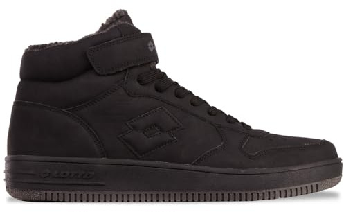 Lotto Mixte Basket, Black DK Grey, 36 EU