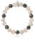 Thomas Sabo Damen Charm-Armband Hämatit Rosenquarz Süßwasserzuchtperlen 925 Sterling Silber X0188-581-7