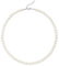 BABEYOND Perlenkette Damen Weiße Perlen Halsketten für Frauen und Mädchen Kurze Runde mit 6–10 mm Perlen Schmuck