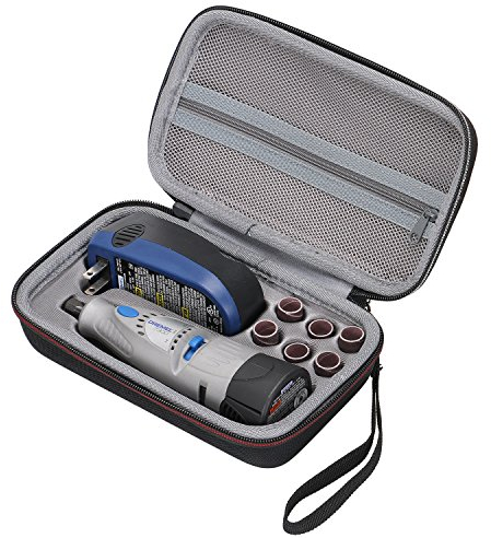 XANAD Koffer für Dremel 7300-N/8 MiniMite 4.8 - Volt, schnurloses Zwei-Speed Drehwerkzeug