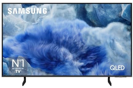 Samsung TV AI 43 Pouces QLED 43Q8F 4K Smart TV, Quantum Dots, Q4 AI Processor, WiFi, Airplay, HDR, Q-Symphony, OTS Lite, Knox Security, Gaming Hub, Bixby, Application opérateurs intégrées