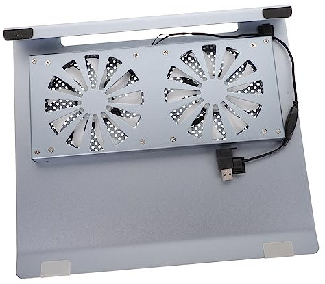 Uonlytech Supporto Raffreddamento Laptop Base Ventilata Per Notebook Efficiente Dissipazione Calore e Aumento Compatibile Con Pc Portatili