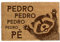Fußmatte aus Kokos mit lustigem Text und Grafiken – Pedro Pedro Pedro Pedro Pe – Eingang – Natürliche Kokosmatten – Rutschfest