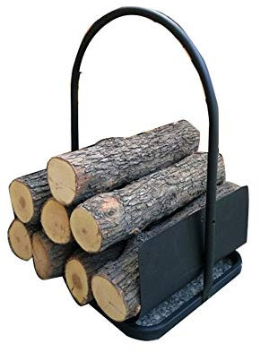 Xuejuanshop Porta Legna da ardere Portalegna Europeo Ferro battuto Camino Legna Telaio Camino Outdoor Accessori Legna Ferro battuto Bagagli Telaio in Legno Carrello portalegna per Camino