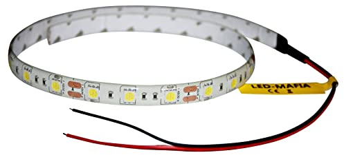 LED Streifen 24V - 30-60cm 1m 2m 3m - weiß blau rot grün - Kabel Beleuchtung Stripe 9,99€/m (weiß, 0,3m - m/21,67€)